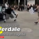 Protesta pacífica en Riverdale casi termina en tragedia