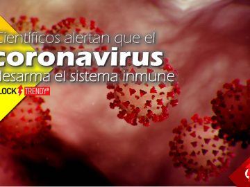 Científicos alertan que el coronavirus desarma el sistema inmune