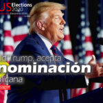 Donald Trump, acepta la nominación republicana