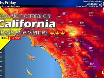 Flex Alert estatal en California desde este viernes ð¥ð¥