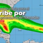 NHC emite alerta para el Caribe por dos tormentas recién formadas