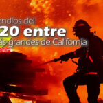 6 incendios del 2020 entre los más grandes de California