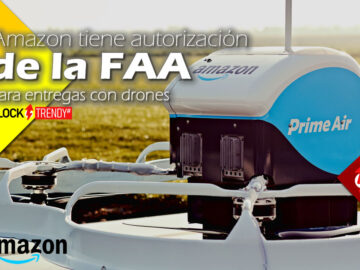 Amazon tiene autorización de la FAA para entregas con drones