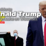 El presidente Donald Trump visita Kenosha en Wisconsin