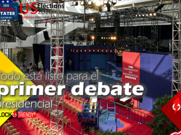 Todo está listo para el primer debate presidencial