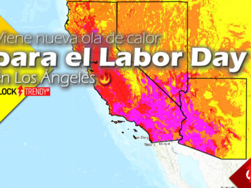 Viene nueva ola de calor para el Labor Day en Los Ángeles
