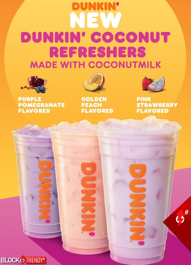 Ya probaste el Dunkin’ Coconut Refresher de Dunkin’®?