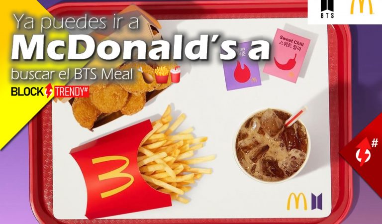 Ya puedes ir a McDonald’s a buscar el BTS Meal🍗🍟🥤