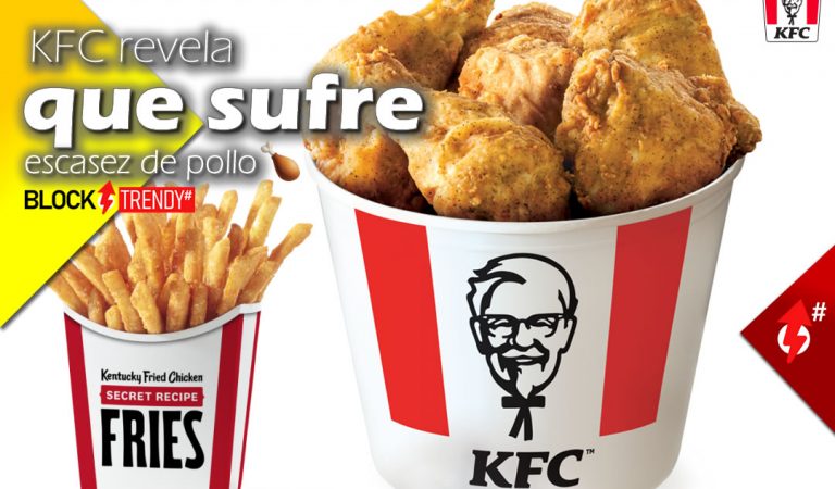 KFC revela que sufre escasez de pollo🍗