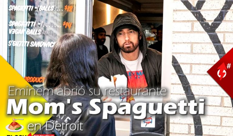 Eminem abrió su restaurante Mom’s Spaguetti 🍝 en Detroit