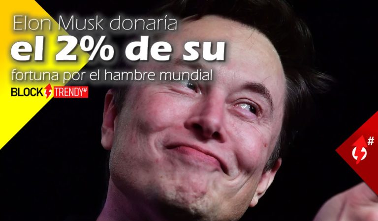 Elon Musk donaría el 2% de su fortuna por el hambre mundial