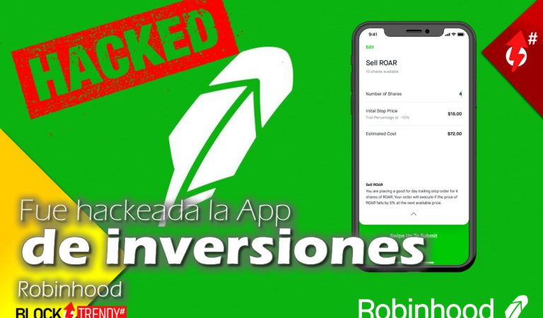 Fue hackeada la App de inversiones Robinhood