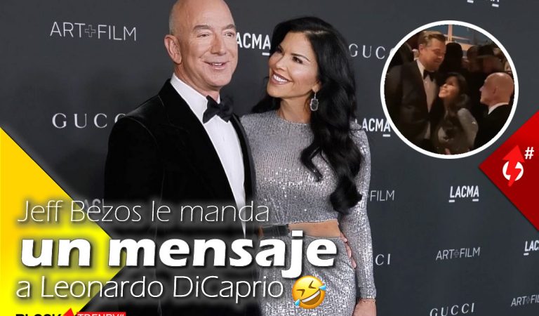Jeff Bezos le manda un mensaje a Leonardo DiCaprio🤣
