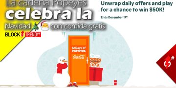la cadena popeyes celebra la navidad 🎄🎅 con comida gratis business&market