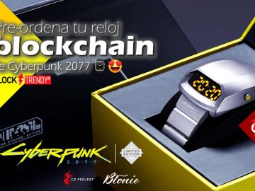 pre ordena tu reloj blockchain de cyberpunk 2077⌚ 😍 business&market