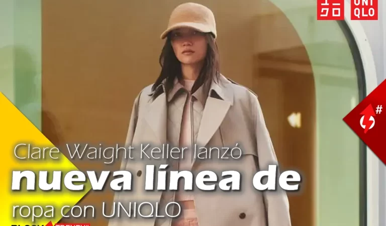 Clare Waight Keller lanzó nueva línea de ropa con UNIQLO