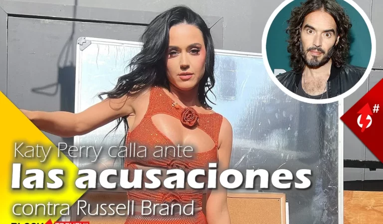 Katy Perry calla ante las acusaciones contra Russell Brand