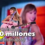 taylor swift alcanzo los 100 millones de oyentes en spotify entertaiment