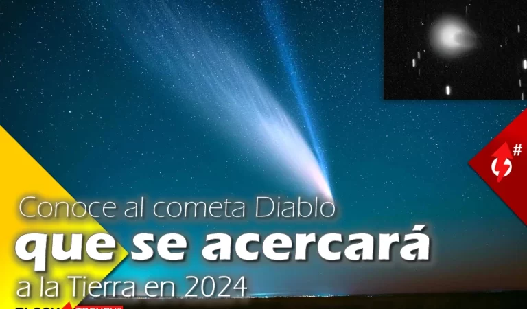 Conoce al cometa Diablo que se acercará a la Tierra en 2024