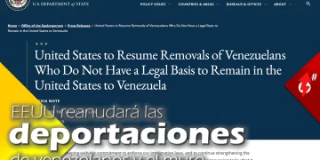 eeuu reanudara las deportaciones de venezolanos y el muro eeuu