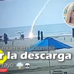 mujer muere en colombia por la descarga de un rayo 🌩️💀 viral