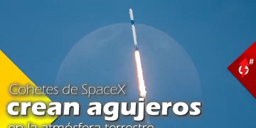 cohetes de spacex crean agujeros en la atmosfera terrestre science