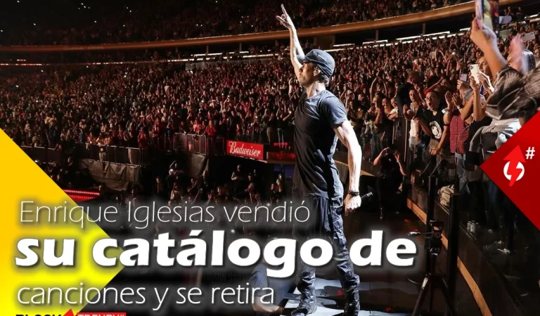 Enrique Iglesias vendió su catálogo de canciones y se retira