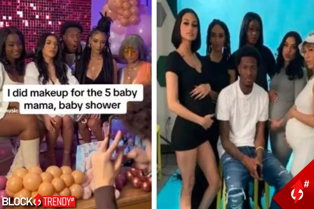 un hombre organizo baby shower con 5 mujeres diferentes🤦♂️ 2